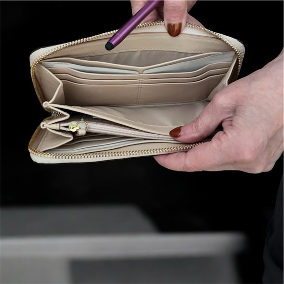 Coach Python Embossed Long Zip Wallet NWT 
MSRP $525 shown in receipt - Picture 10 of 11